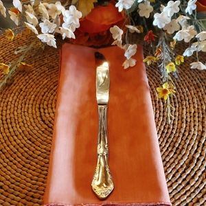 ESTIA GOURMET Cascade Floral SS Dinner Knife - EVC